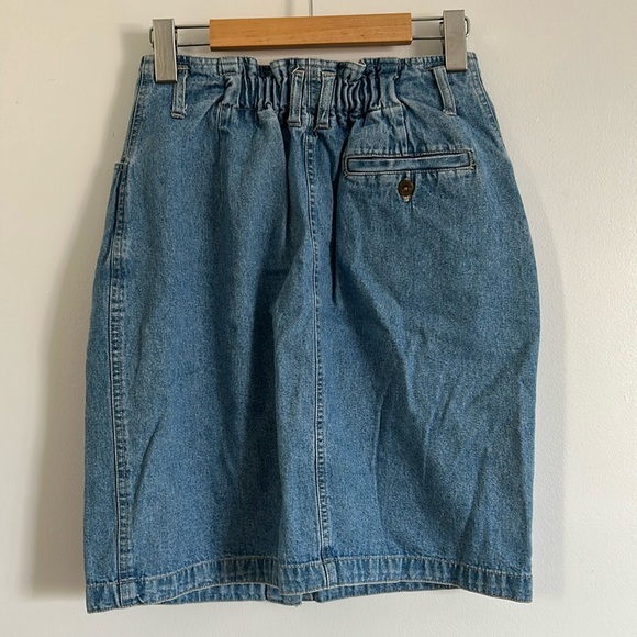 GLORIA VANDERBILT Vintage Denim Skirt - Picture 4 of 7